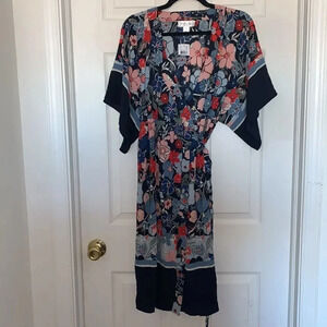 Motherhood Maternity Kimono Wrap Dress